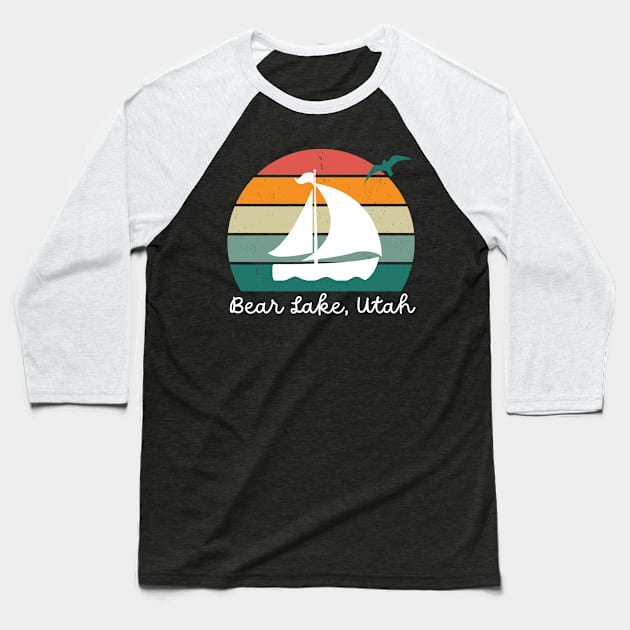 Bear Lake Utah Baseball T-Shirt by MalibuSun